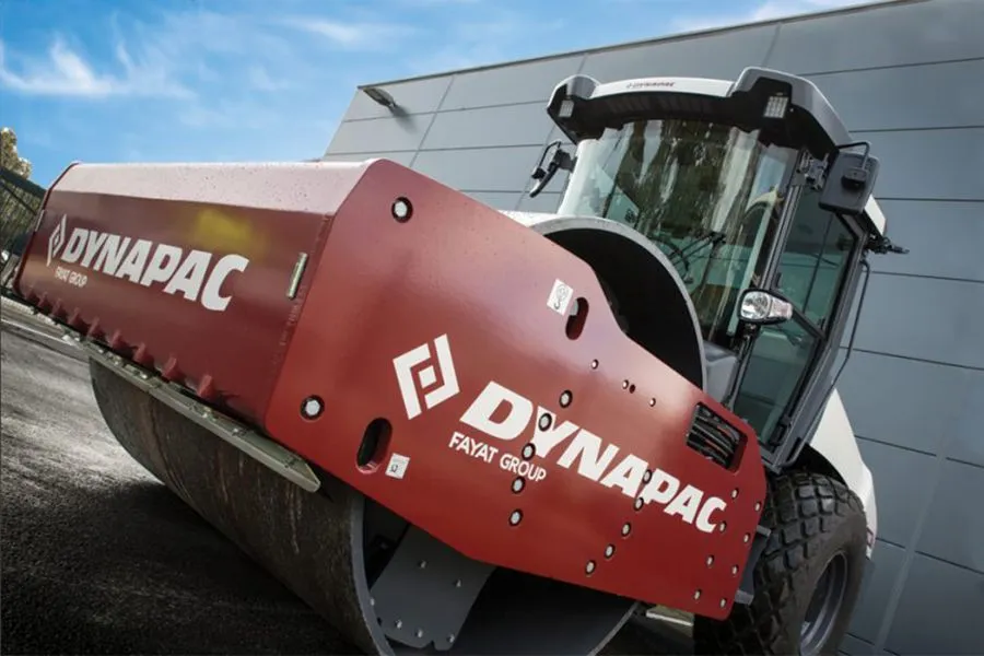 Tìm hiểu về hệ thống lái của xe lu Dynapac
