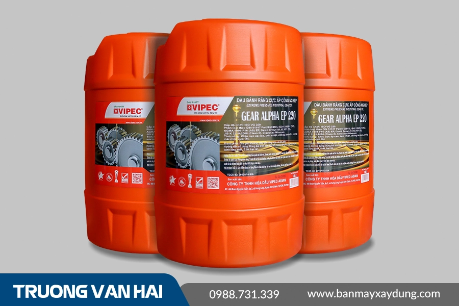 GEAR ALPHA EP 220 - Dầu Bánh Răng Công Nghiệp