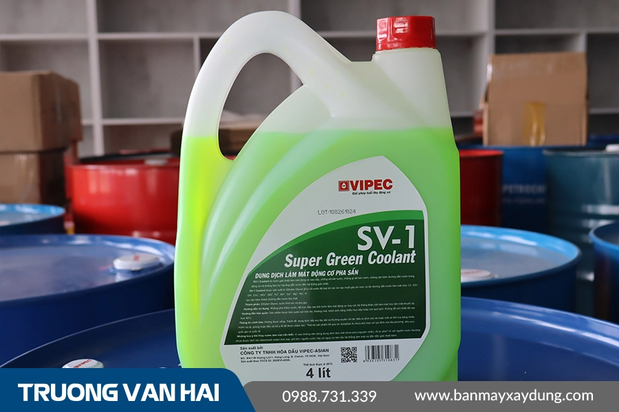 SV-1 - Dung Dịch Làm Mát Động Cơ Pha Sẵn