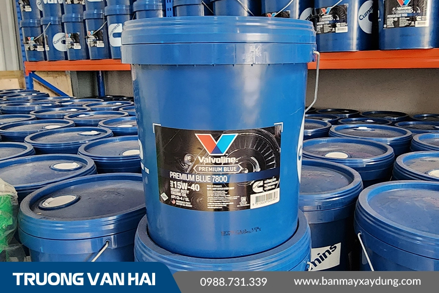 VALVOLINE CUMMINS Premium Blue 7800 - SAE 15W40 CI-4/SL - Nhớt Bảo Dưỡng Động Cơ Cao Cấp