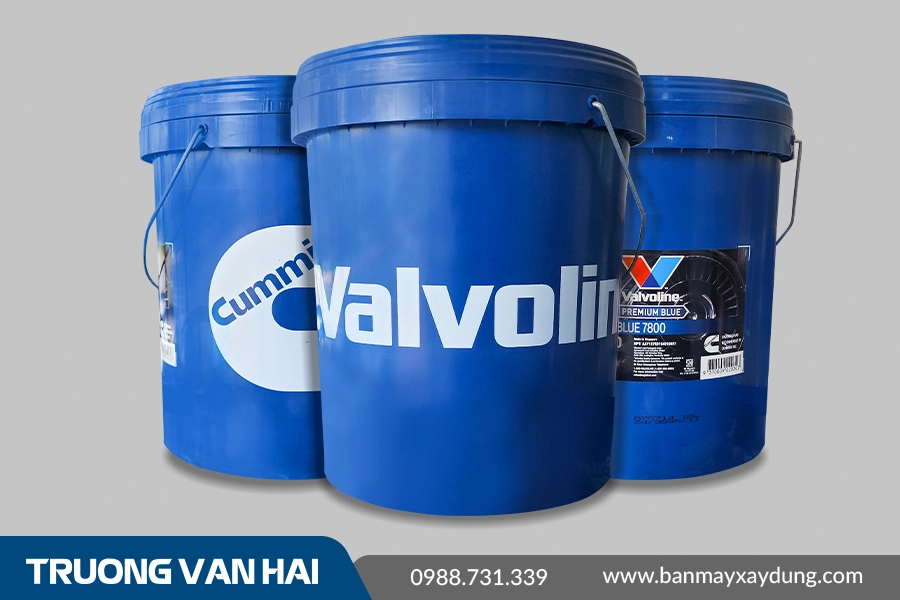 VALVOLINE CUMMINS Premium Blue 7800 - SAE 15W40 CI-4/SL - Nhớt Bảo Dưỡng Động Cơ Cao Cấp