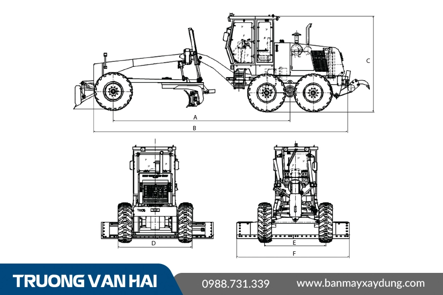 Máy san gạt XCMG GR165