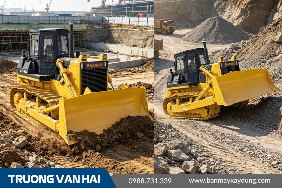 MÁY ỦI SHANBO SD16 MÁY ỦI SHANBO SD16