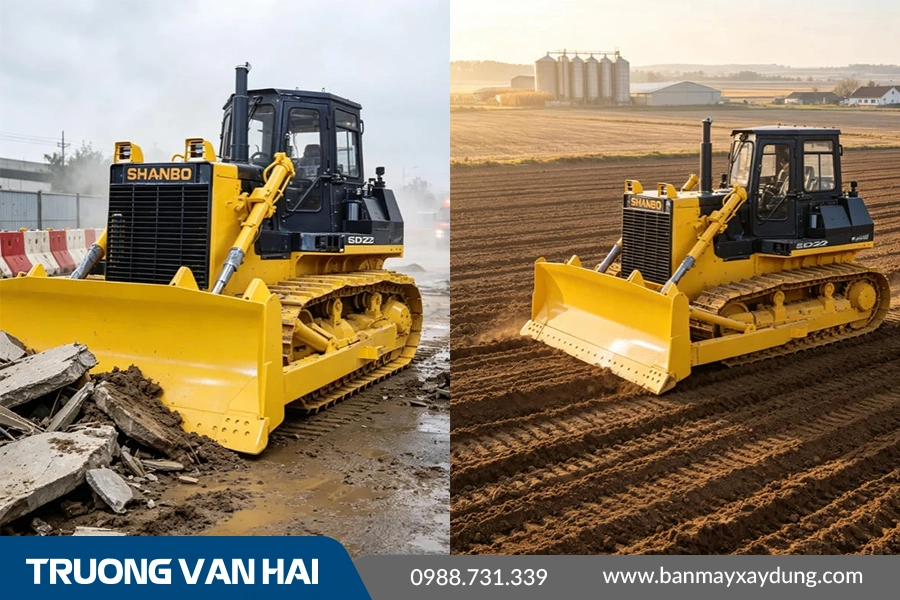 MÁY ỦI SHANBO SD22 MÁY ỦI SHANBO SD22