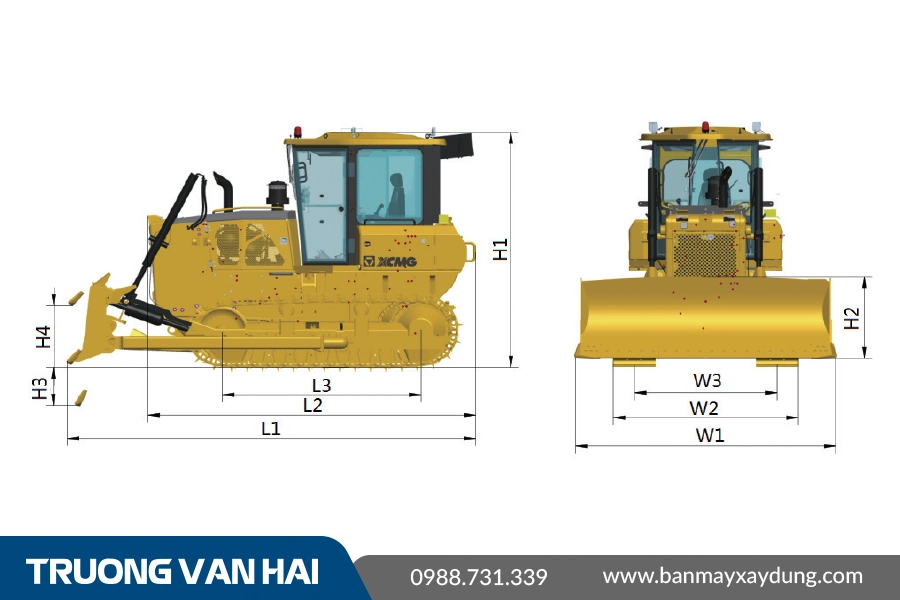 Máy ủi XCMG D260
