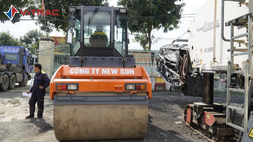 VITRAC BÀN GIAO DÀN MÁY XÂY DỰNG CHỤC TỈ CHO CÔNG TY CP CẦU ĐƯỜNG NEW SUN